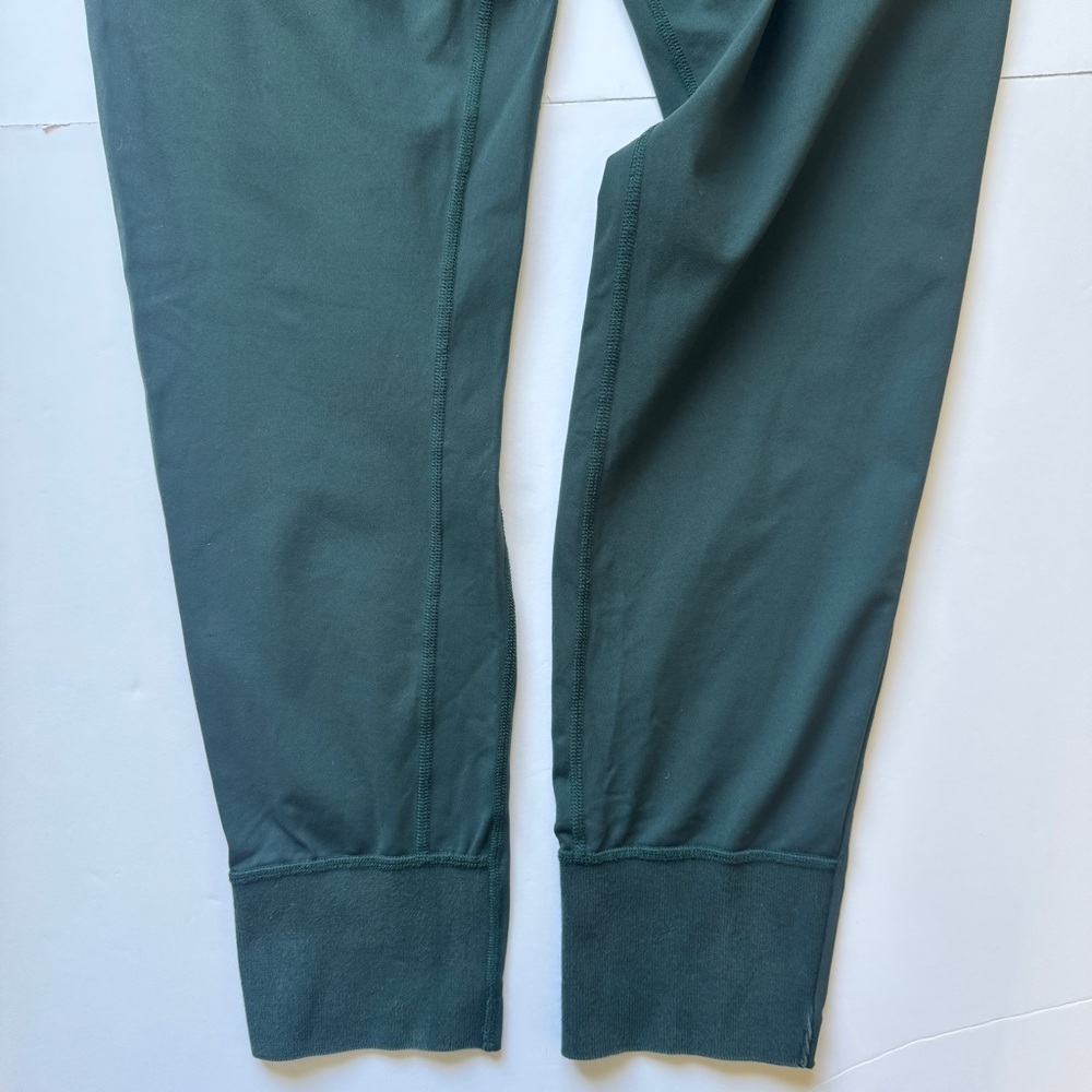 Alphalete Pro Elite Joggers Drawstring Athletic Pants Teal Luon Stretch Sz L - Picture 9 of 13